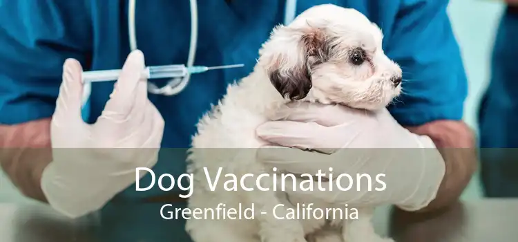 Dog Vaccinations Greenfield - California