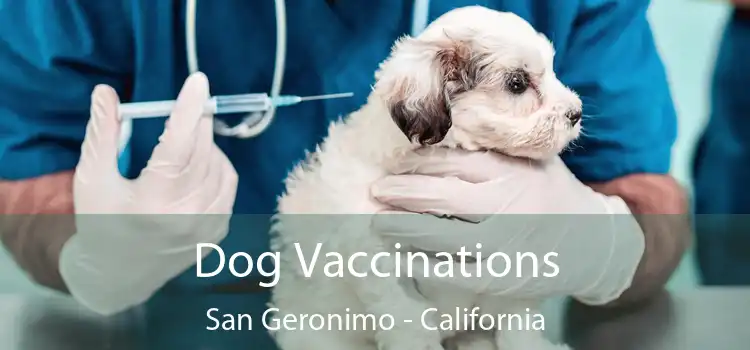 Dog Vaccinations San Geronimo - California