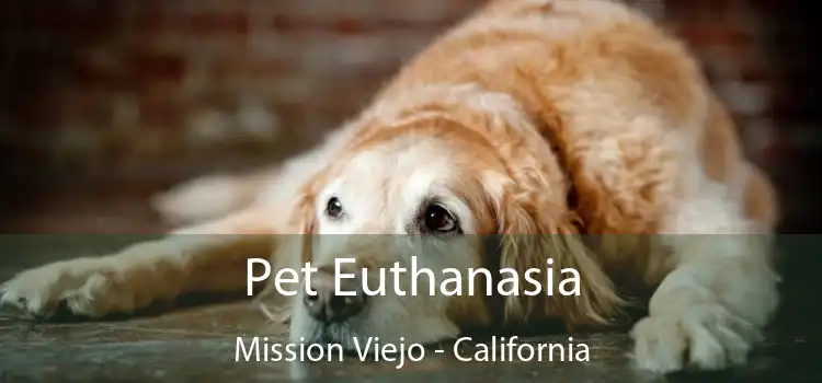 Pet Euthanasia Mission Viejo - California